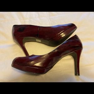 Red Leather Heels